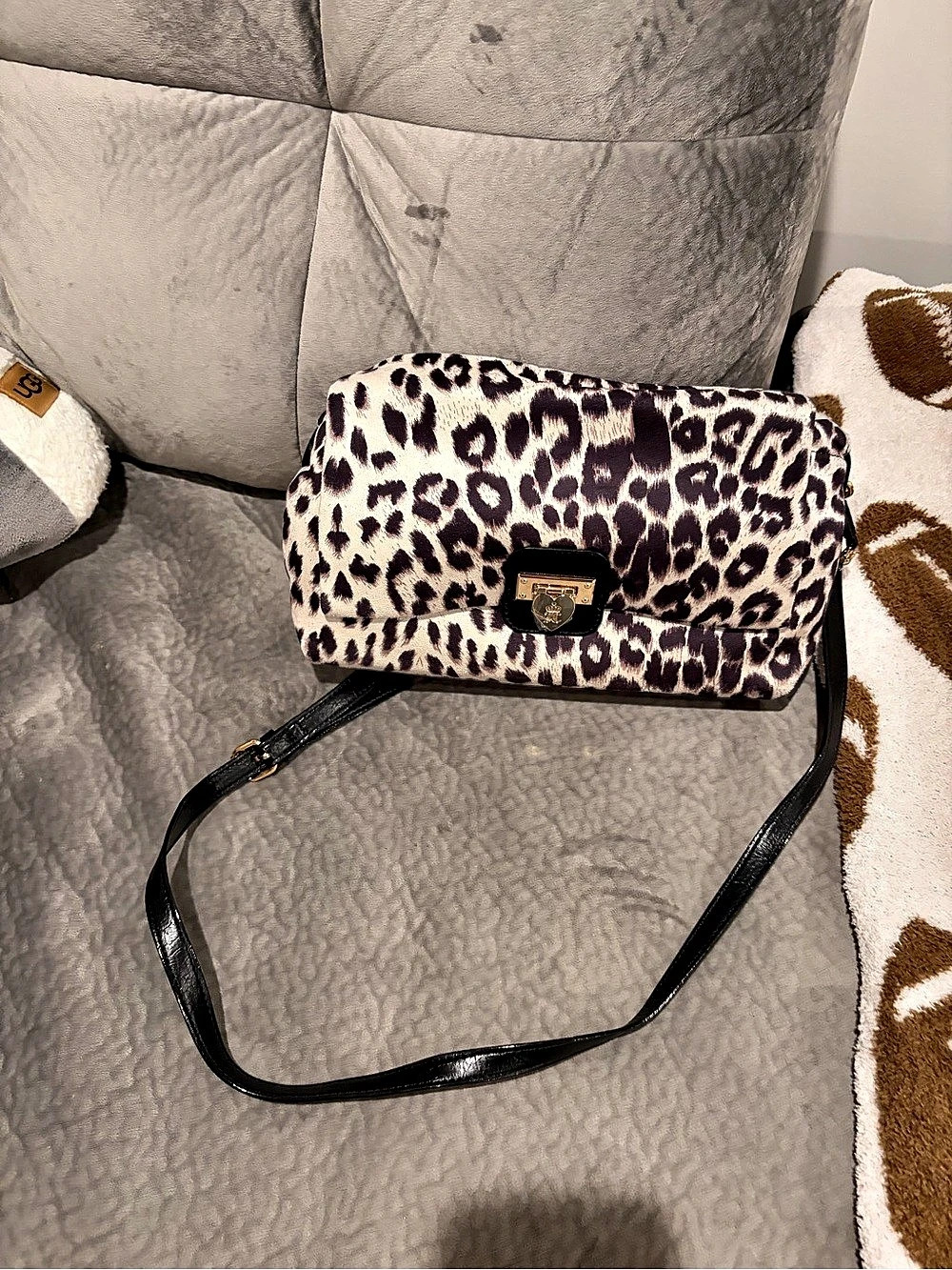 Juicy Couture Fashionable Juicy Crossbody Leopard Crossbody Bag